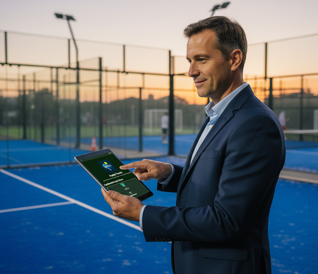 Gestor de quadras esportivas usando o iFute Backoffice